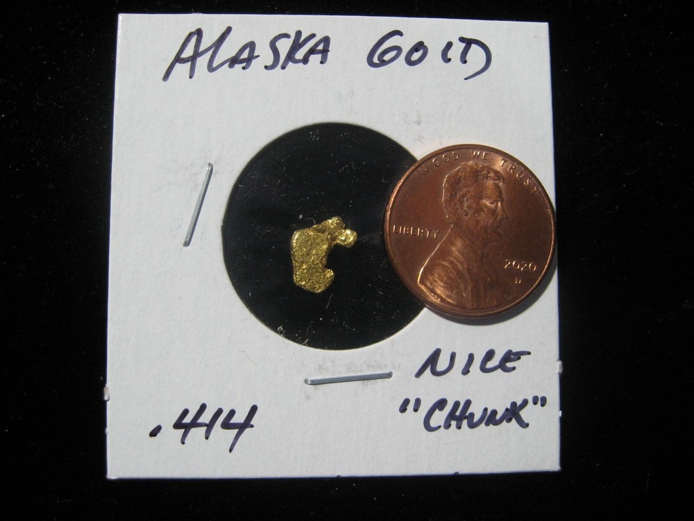ALASKA GOLD NUGGET .414 GRAM