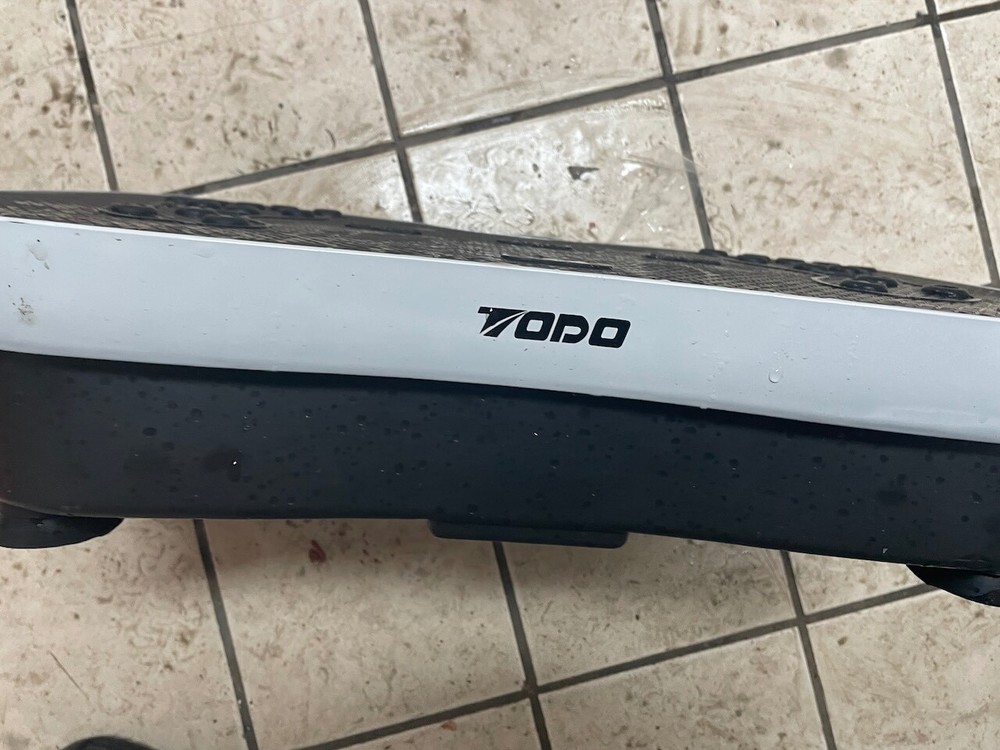 TODO Touchscreen Whole Body Vibration Plate Exercise Machine Built in Bluetooth