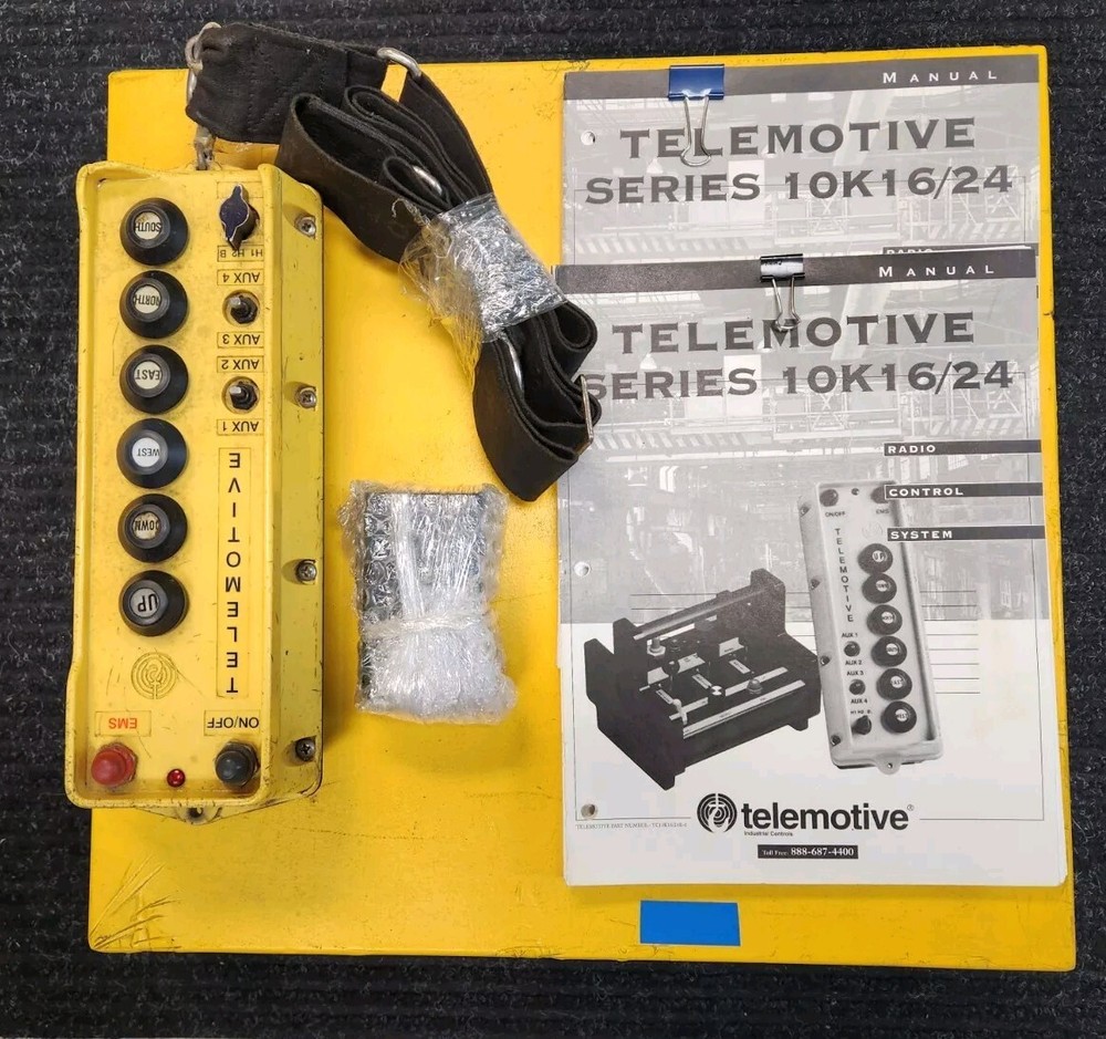 Telemotive Series 10K 16/24 Wireless Crane Transmitters Controller System