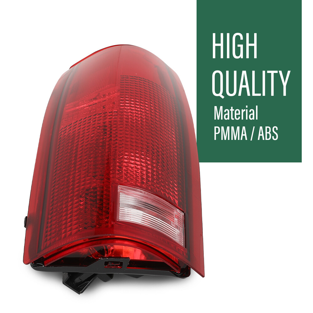 Fit For 88-99 Chevy Silverado GMC Sierra C/K Tail Lights Brake Lamps w/ Bulbs
