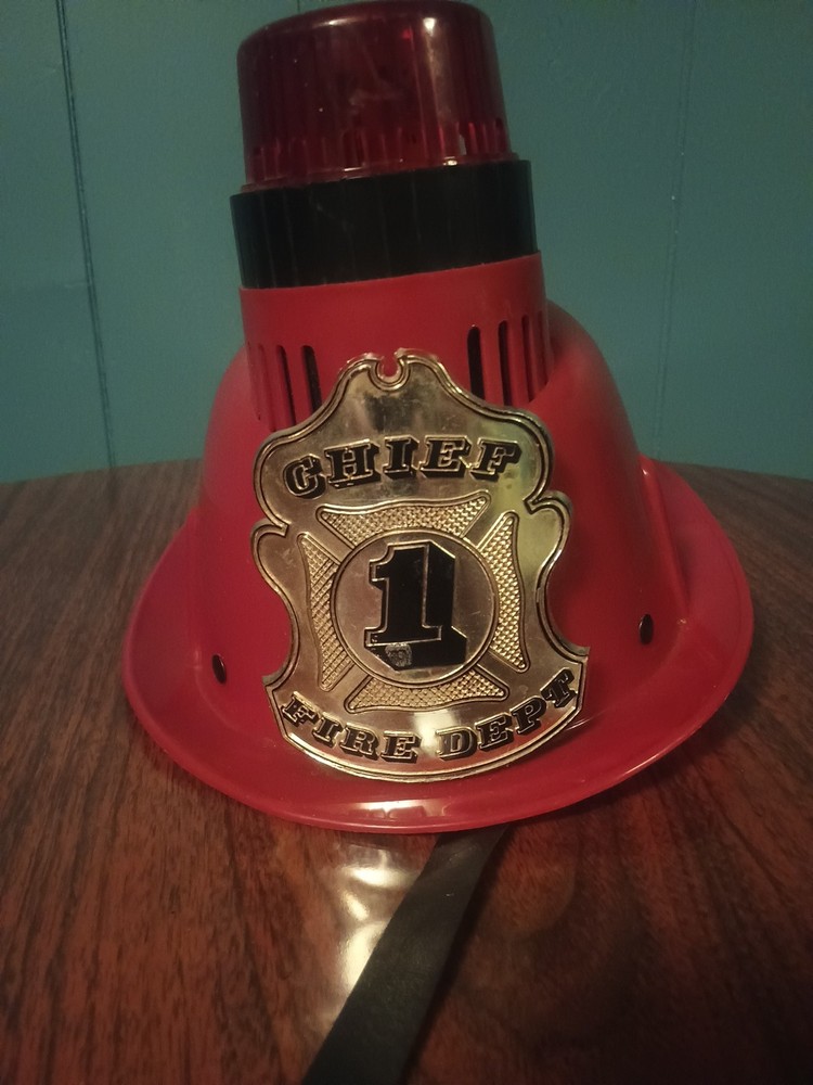 Vintage Fire Chief Helmet