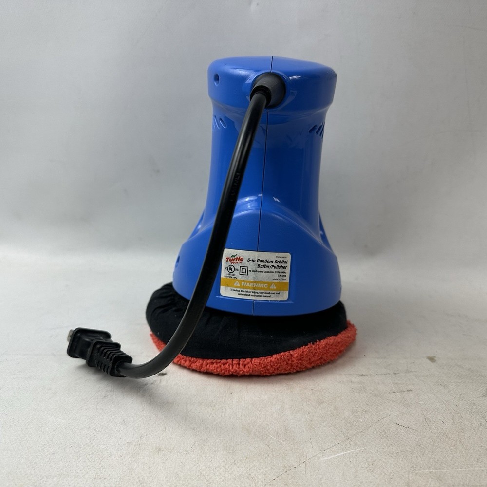 Turtle Wax 6” Random Orbital Buffer Polisher Electric Corded Works