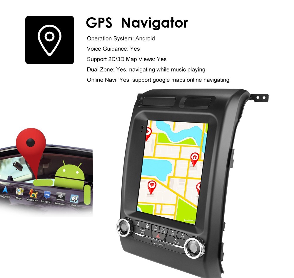 For Ford F150 2009-2014 9.7" Android 14 Carplay Car Stereo Radio GPS Navi 2+32GB