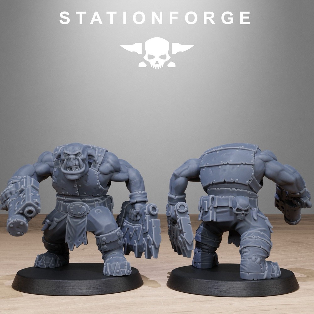 Orc Bros Infantry Unit, Stationforge