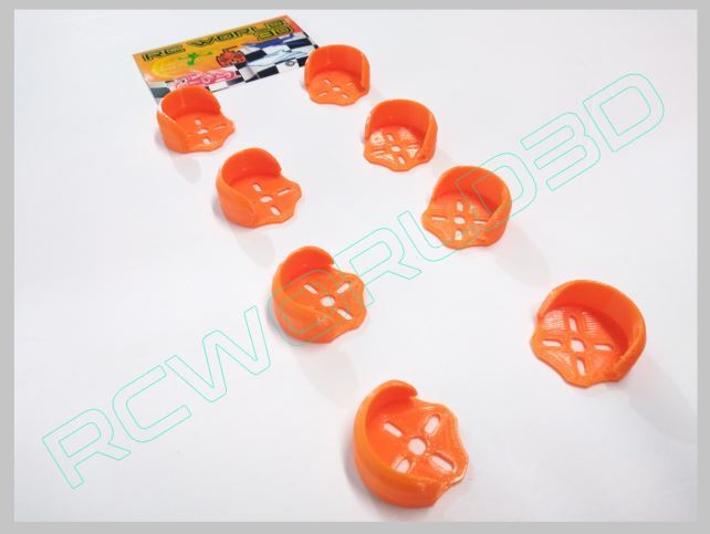 QUADCOPTER BRUSHLESS MOTOR MOUNT/BASE PROTECTOR 4PCS 3D PRINTED PLA 250 FRAME