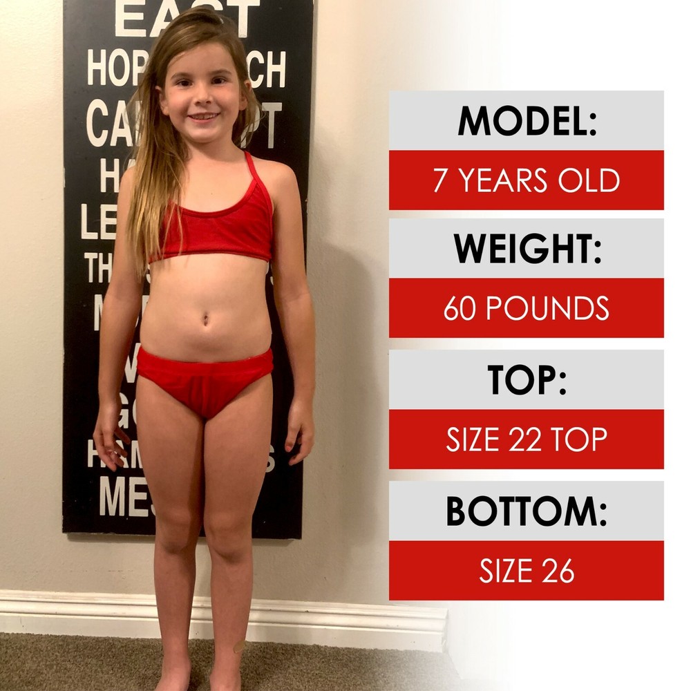 Junior Guard 2-Piece THIN Strap Swimsuit Navy (READ SIZING)