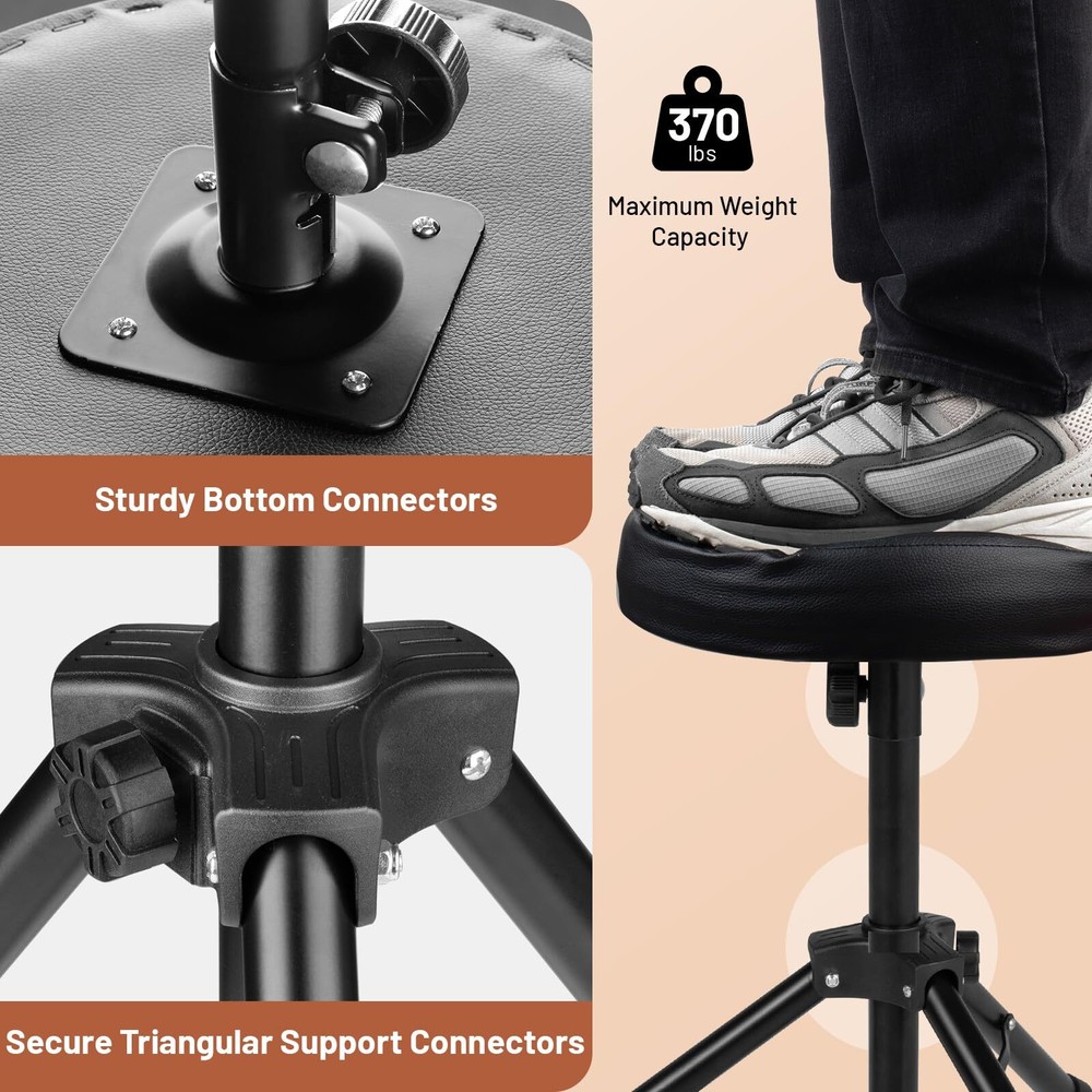 Drum Throne Height Drum Stools Padded Drum Seat Folding Universal Drum Chair ...