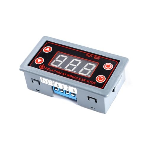 ZK-KTD2 DC 5-30V Delay Relay Module, 5A Multi-Function Timer for Industrial