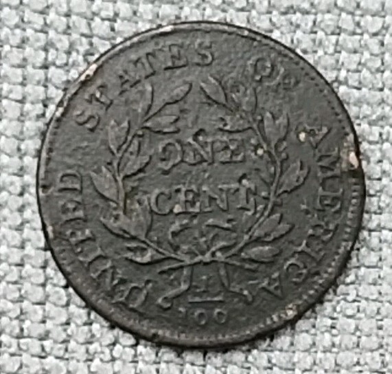 USA 1c~ One Cent~ Draped Bust Cent 1803~* F