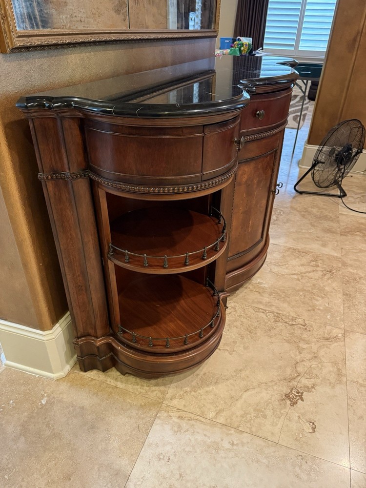 Marble Top Buffet/china Table