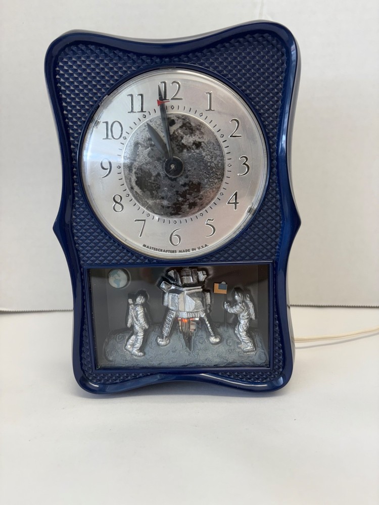 Apollo Clock Mastercrafters Space Clock “fully loaded” version model A-11