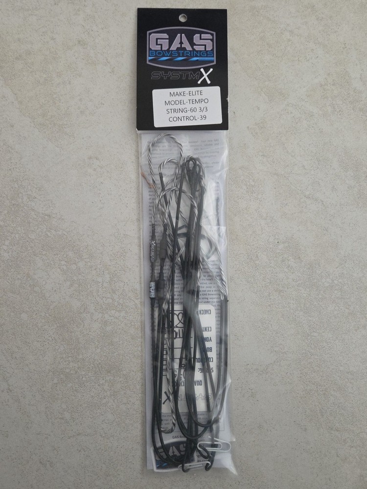 GAS System X String Set For Elite Tempo