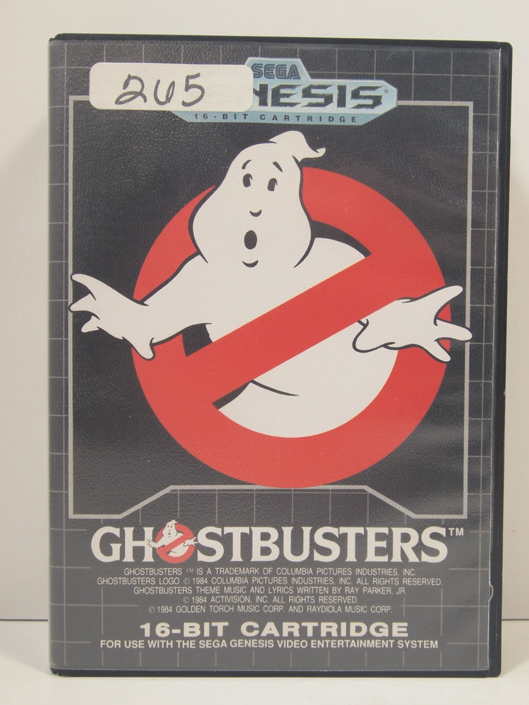 Ghostbusters Case (SEGA Genesis) Authentic BOX ONLY