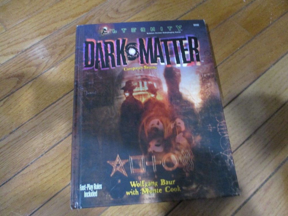 Alternity RPG Dark Matter Campaign Setting HC