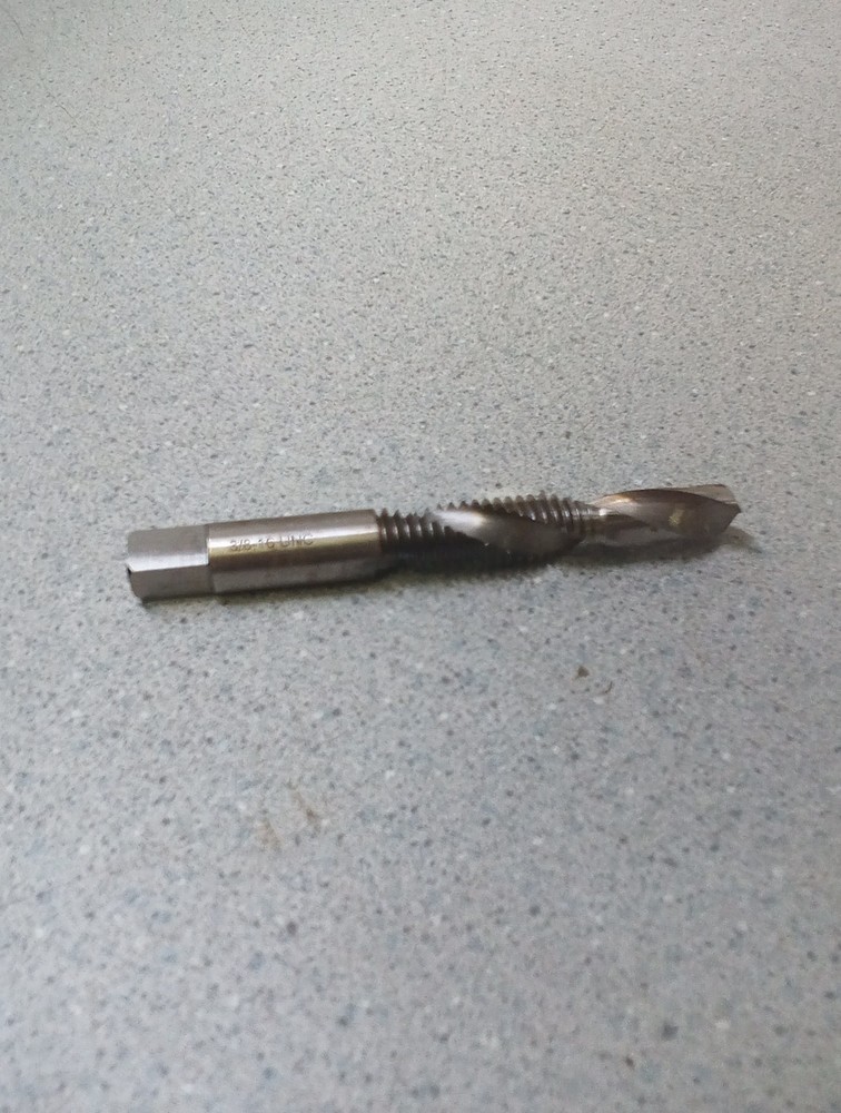 HSS Spiral Flute Thread Tap 3/8-16 UNC