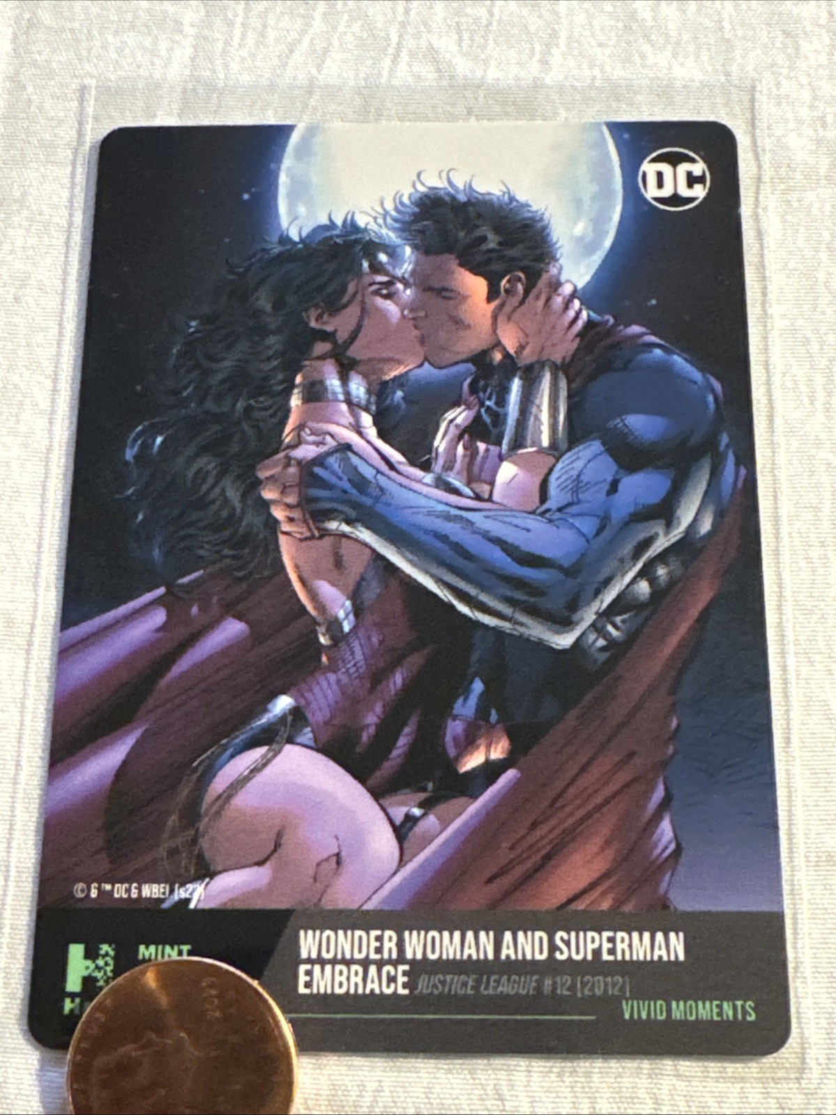 Wonder Woman & Superman Embrace DC Ch. 2 Hybrid Trading Card Random Mint