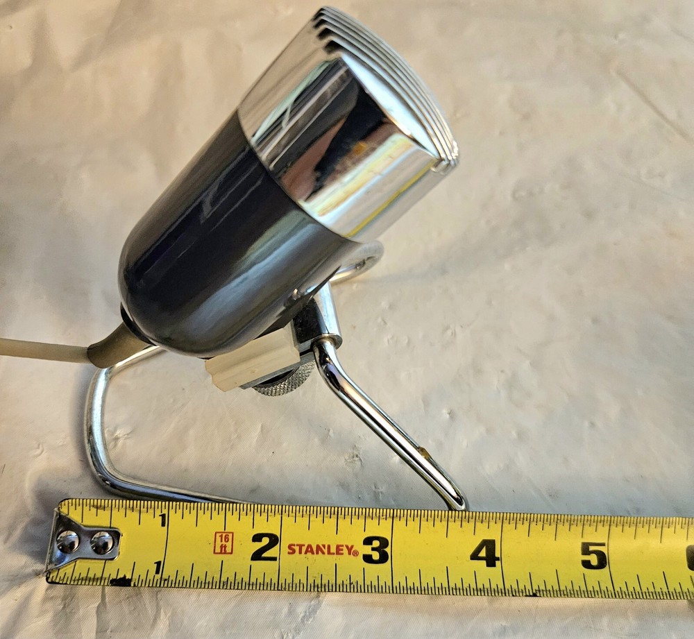 Harmonica Microphone Type CE 102H 1960s Dynamic Rare w Original Stand, Cable