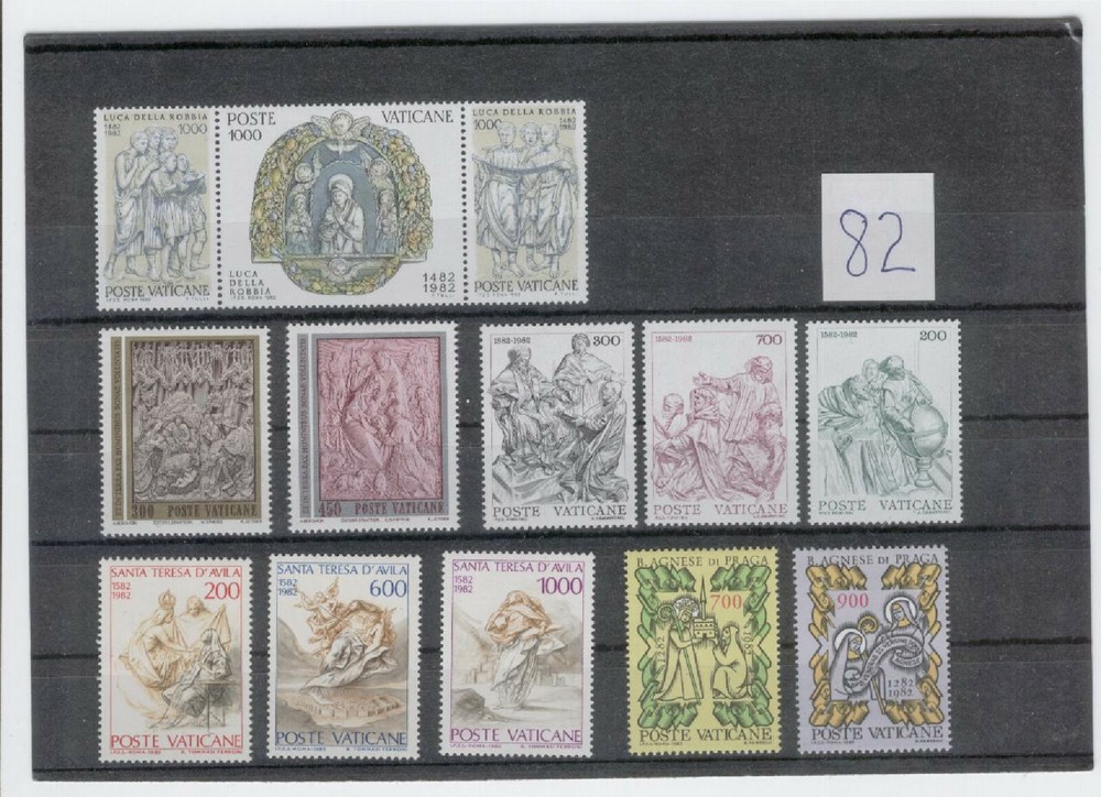 (FY82) Vatican 1982 Yearset MNH