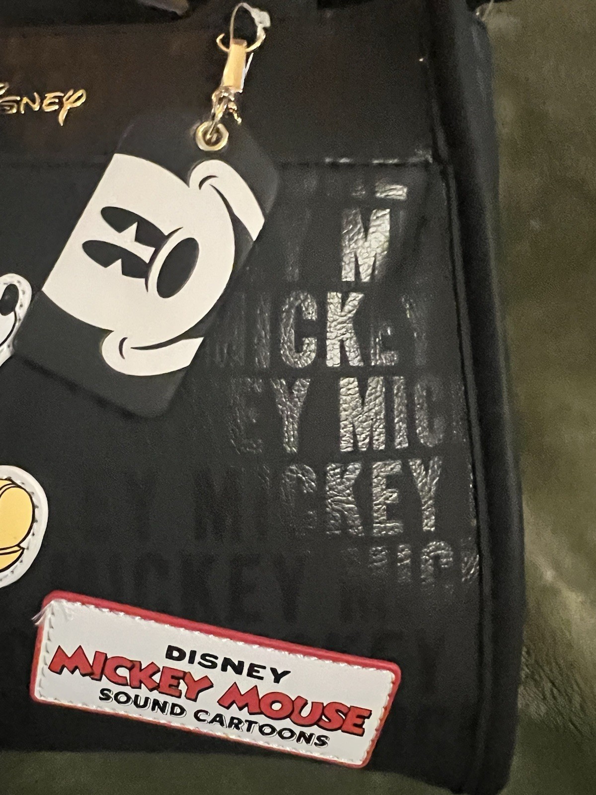 Disney Mickey Mouse Black Handbag byPrimark