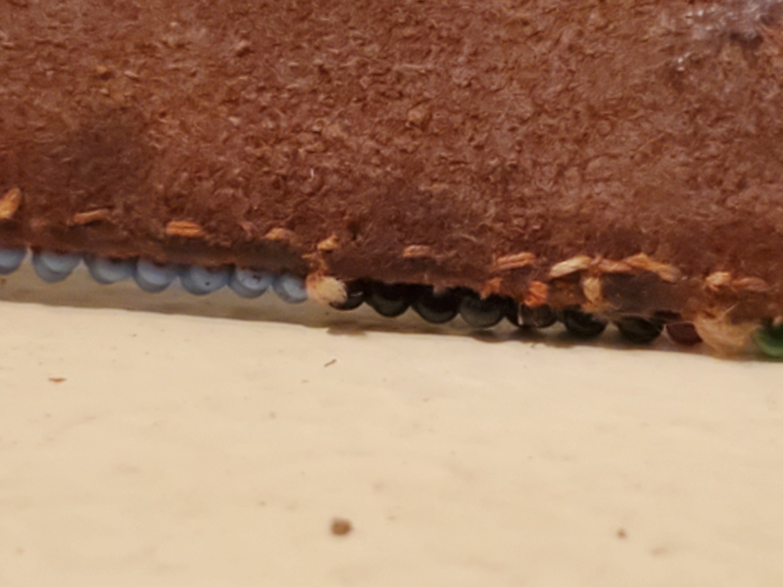 Antique OLD Native American Indian n. plains blackfoot beaded belt 19th c.