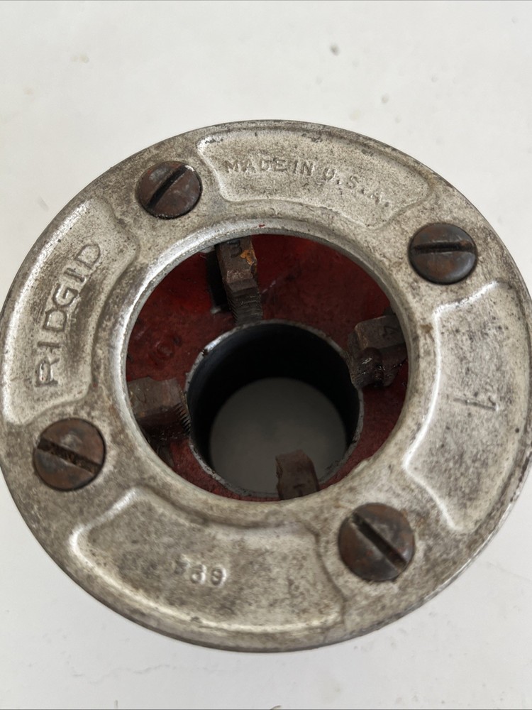 Rigid 1" Manual Ratchet Pipe Threading Die Head