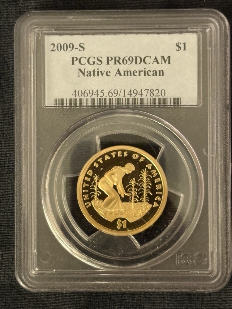 2009 S Native American $1 PCGS PR 69 DCAM