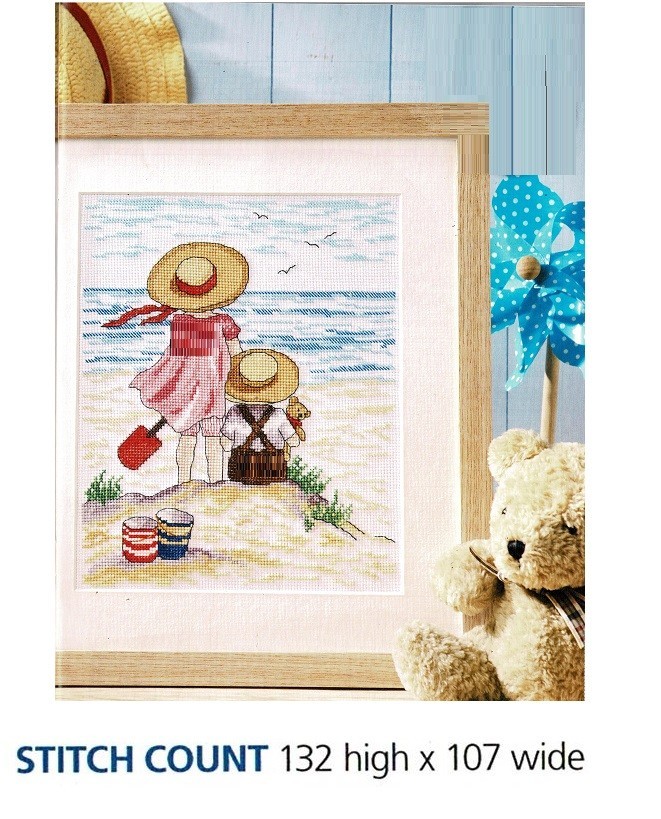 SEASIDE NOSTALGIA   CROSS STITCH PATTERN ONLY    EQ - PQY
