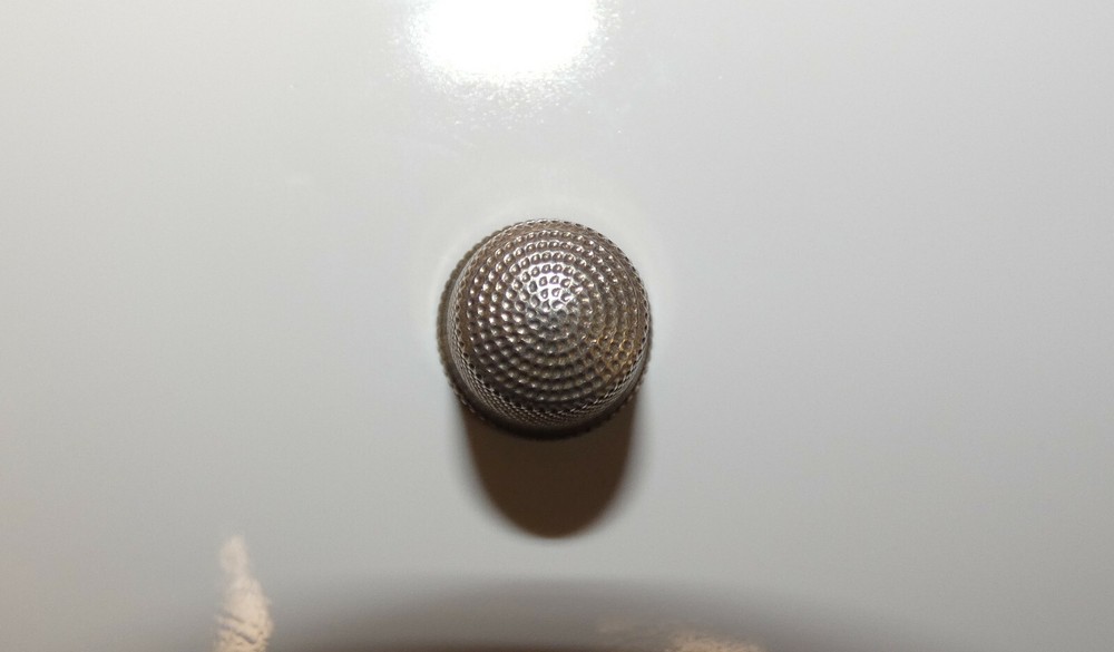 Sterling Silver Thimble Size 7 - Weight 2.1g