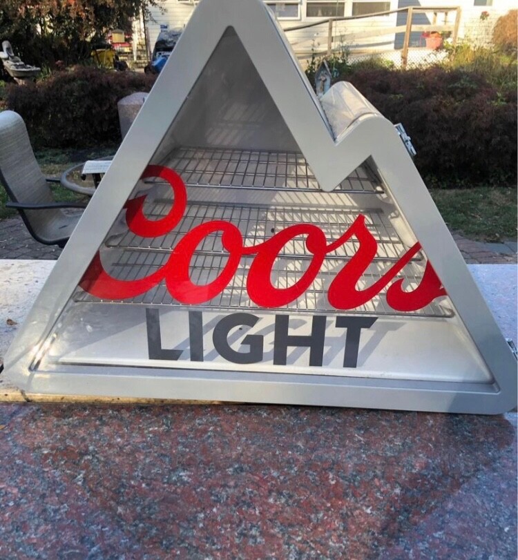 Coors Light Mountain Mini Fridge