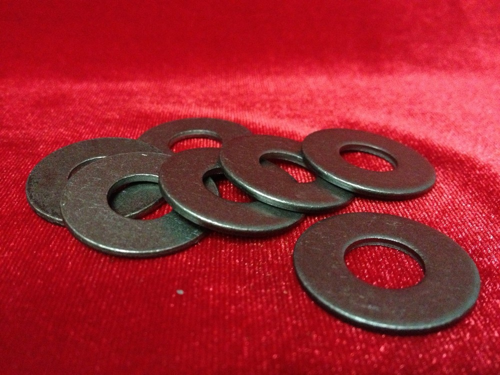 (3350) 3/8 USS Flat Washers - Plain (50lbs)