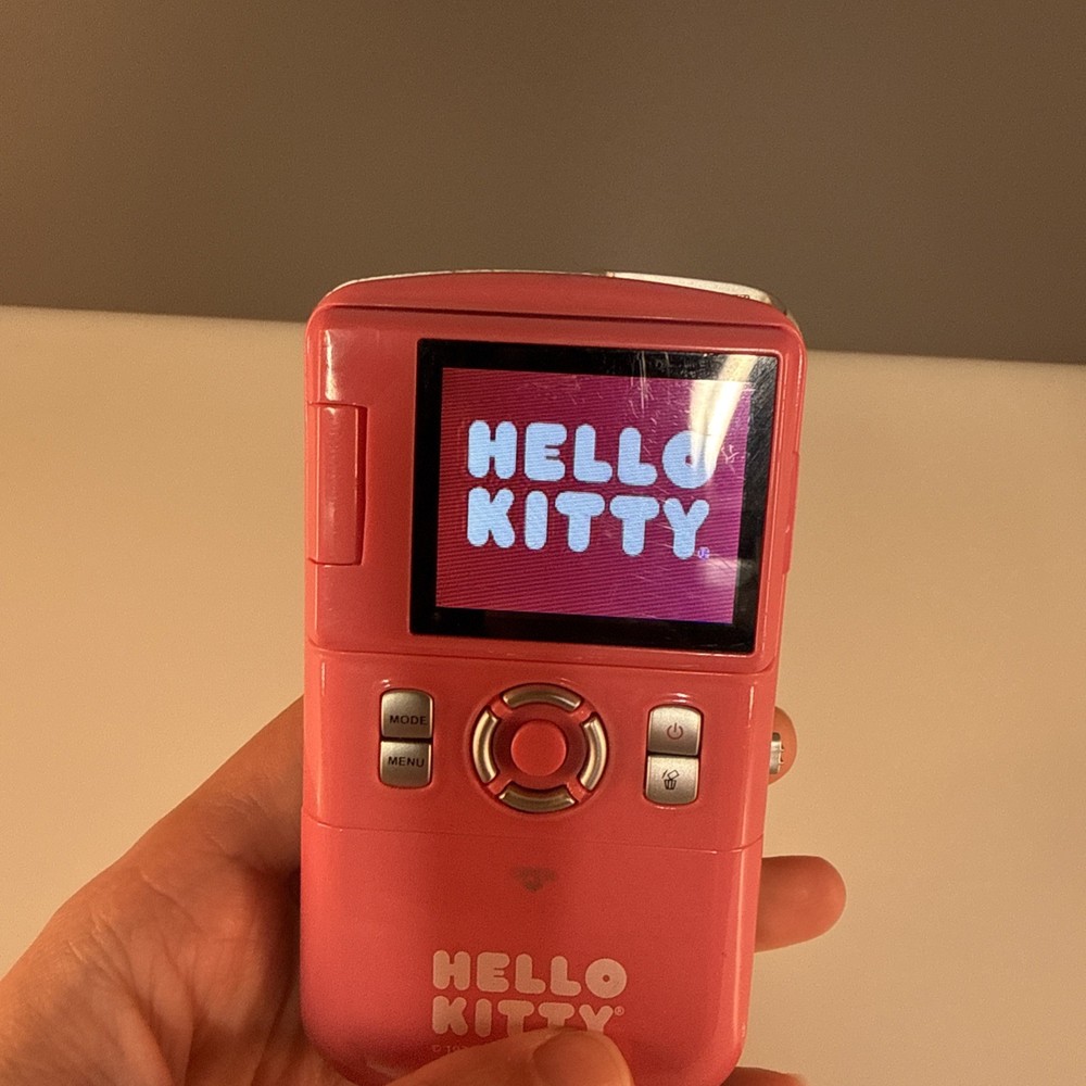 RARE Hello Kitty Camera, Camcorder - Tested and working