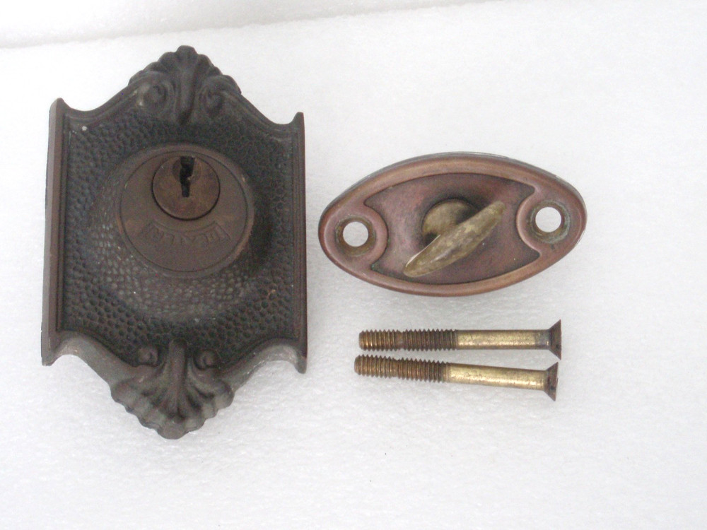 Vintage Dexter Deadbolt Latch Lock