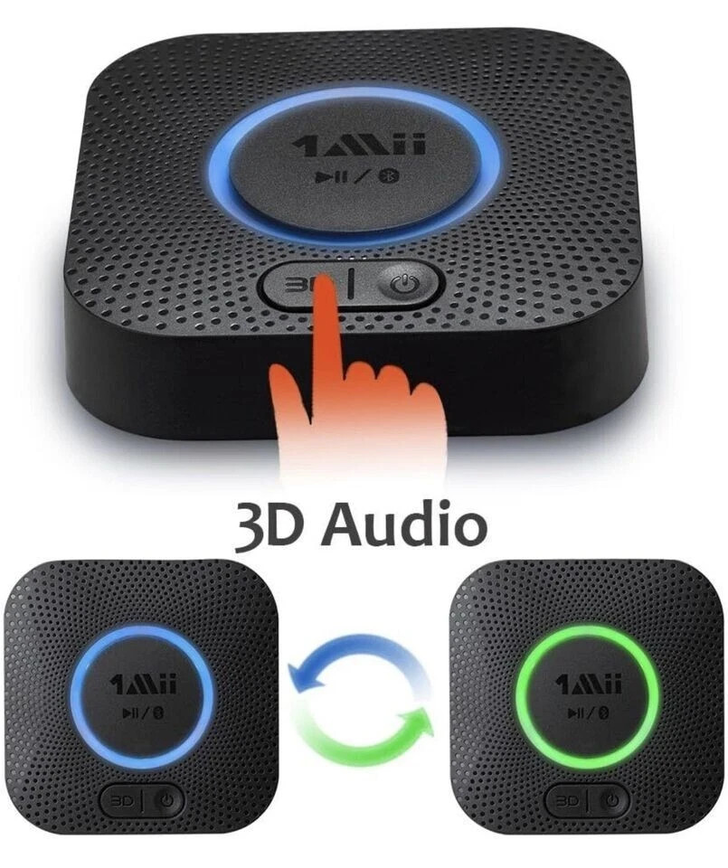 1Mii B06 Plus Bluetooth 5.0 Receiver HiFi Wireless Audio Adapter for Home Stereo