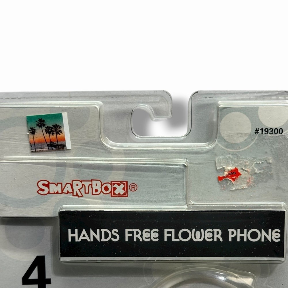 SmartBox Hands Free Flower Phone Orange 4 Features Communicate With Style