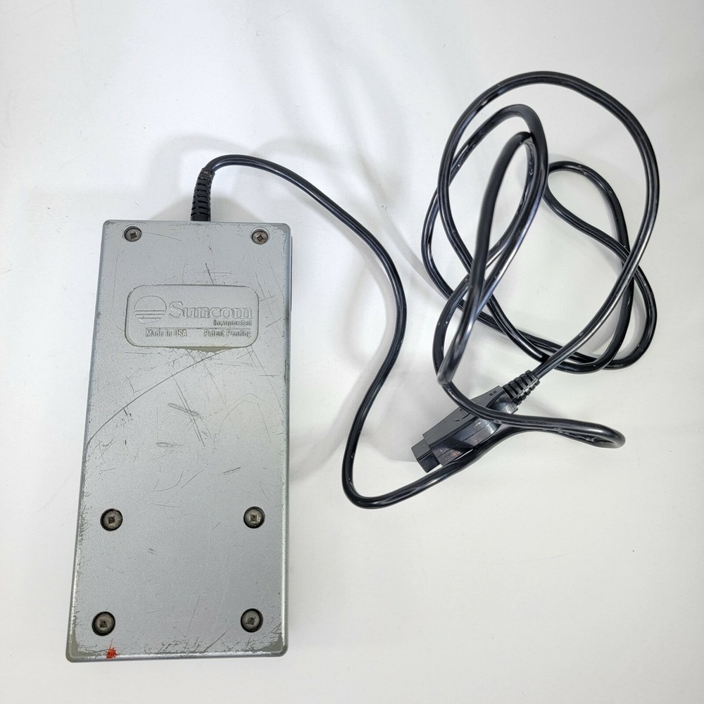 Suncom Joy Sensor 9 pin Joystick Simulator Commodore Atari Spectrum Tested Works