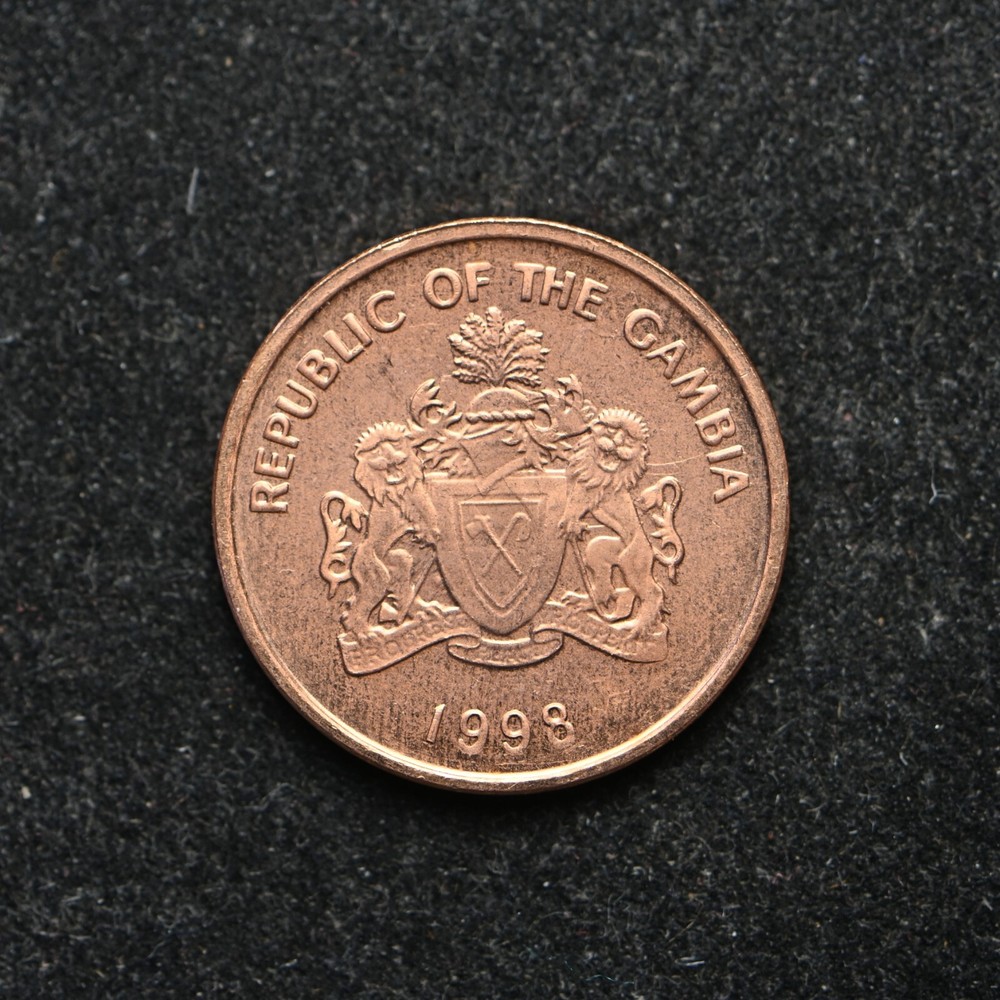 1998 Gambia 1 Butut Unc (ab3224)
