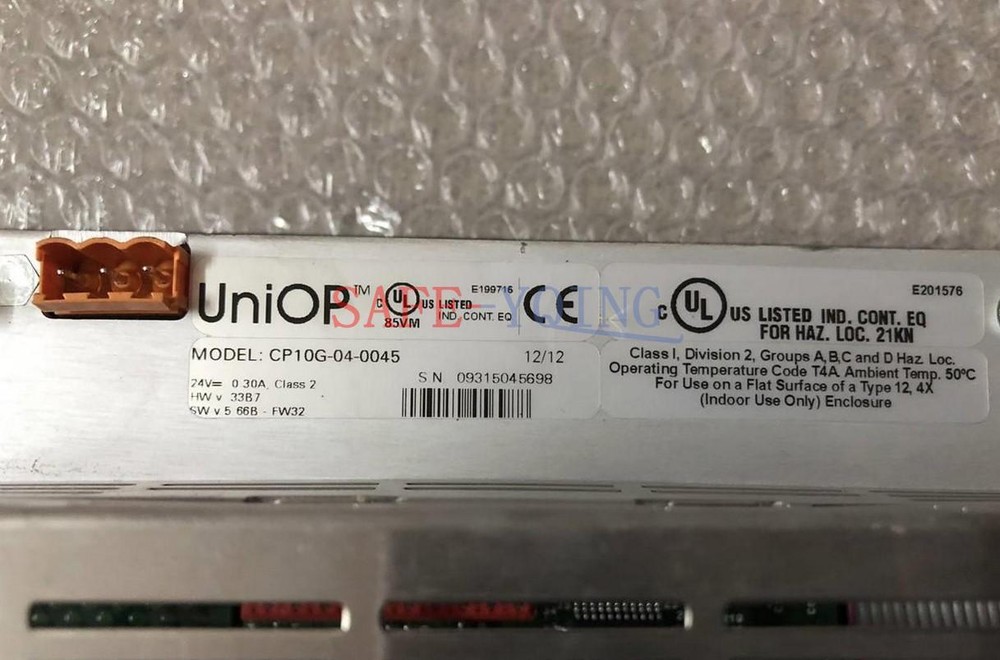 One UNIOP CP10G-04-0045 Human Machine Interface USED