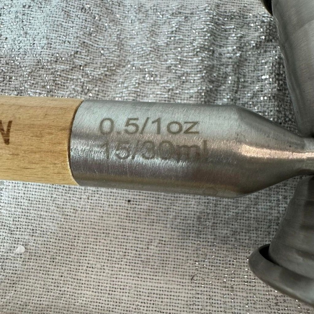 Rémy Martin Cocktail Jigger, Bar Tools, Silver, Brown