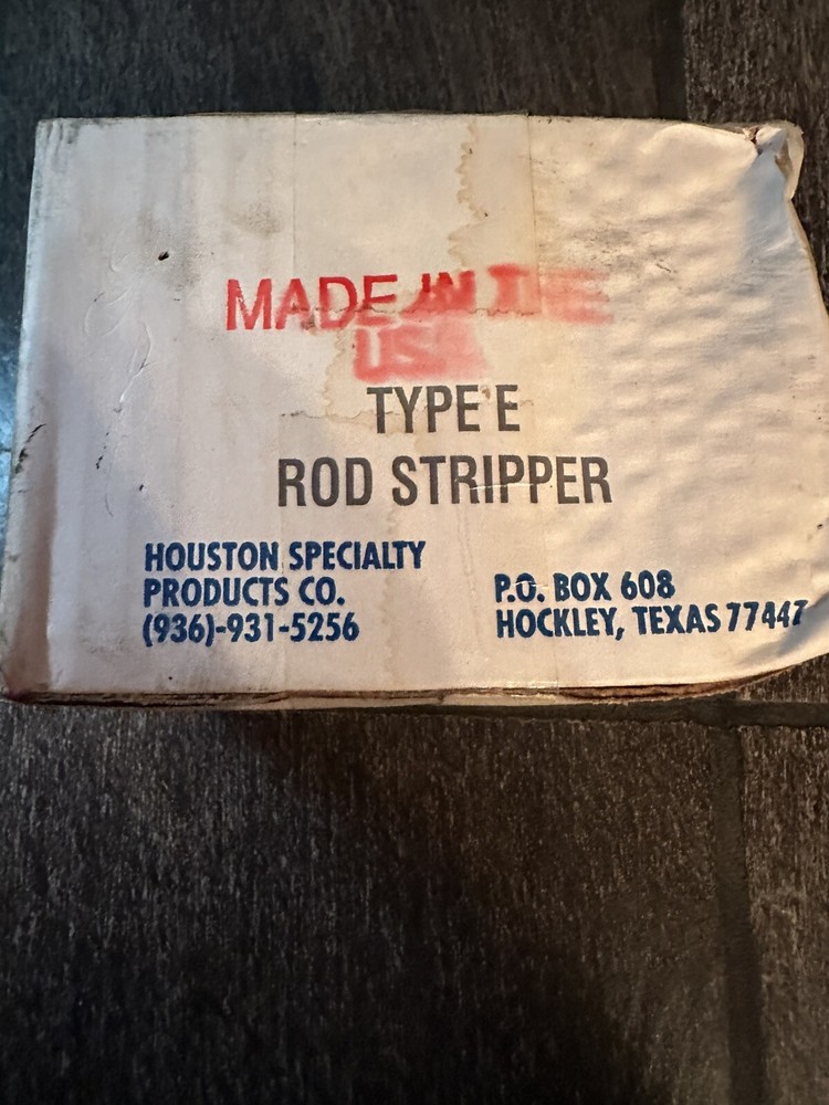 Premium Type E rod ￼Stripper Rubber Houston Engineering.