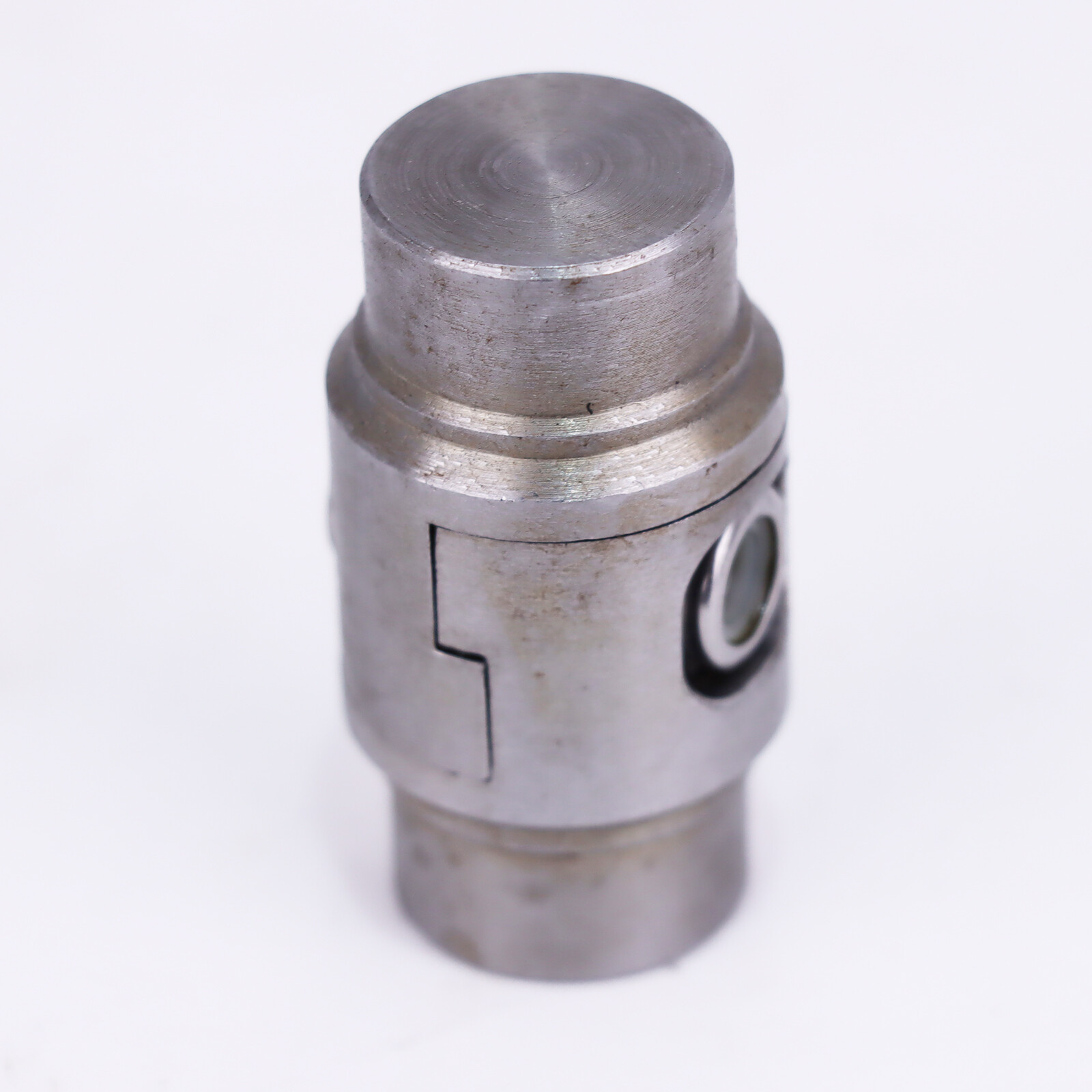 2PC 1" Weld In Tube Connector Adapter Roll Cage Bungs For .095 & .065 Wall Steel