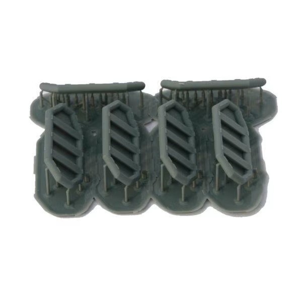 HO Scale White Water Rafts (6)