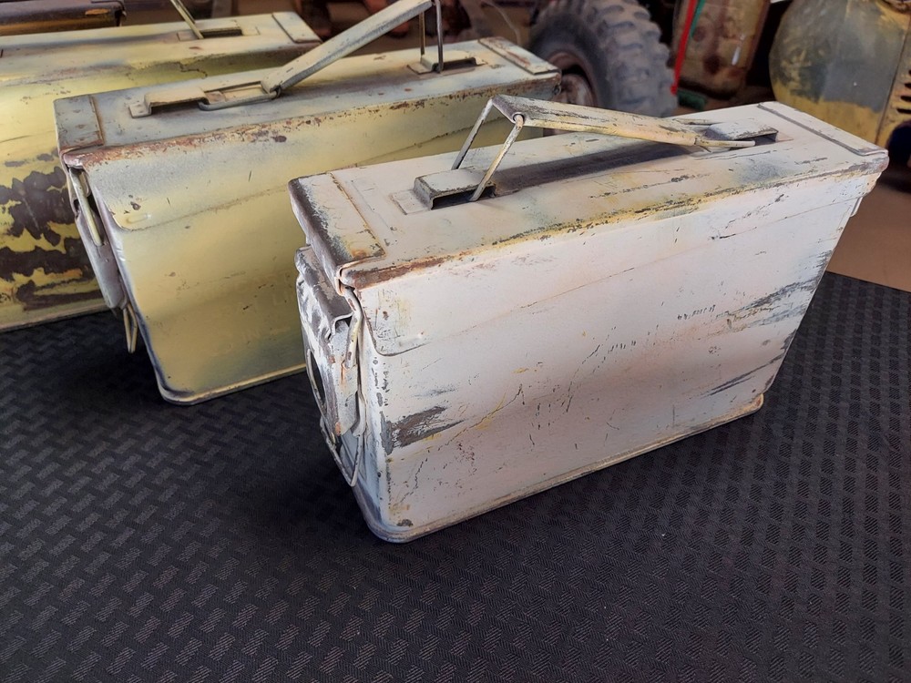 Four Quantity - 30 Cal ammo cans