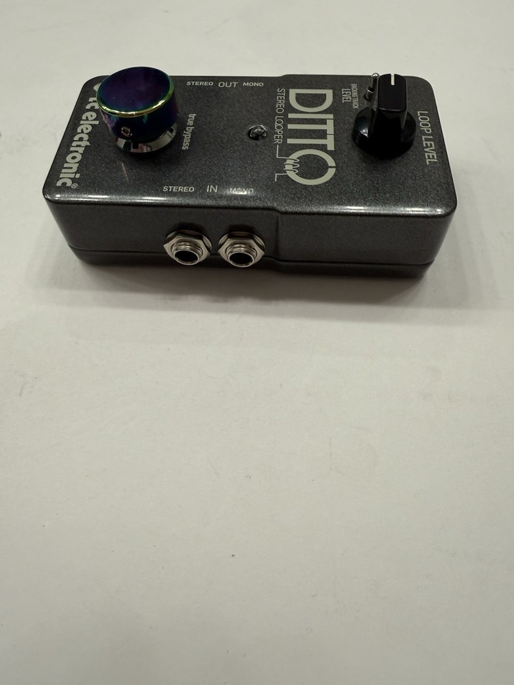 TC Electronic Ditto Stereo Looper Loop Sampler True Bypass Guitar Effect Pedal