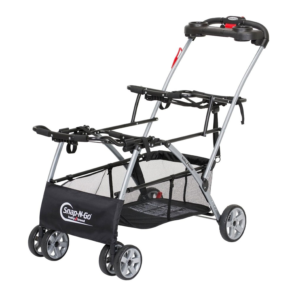 Universal Double Stroller with Quick Fold & Extra Storage for Busy Families