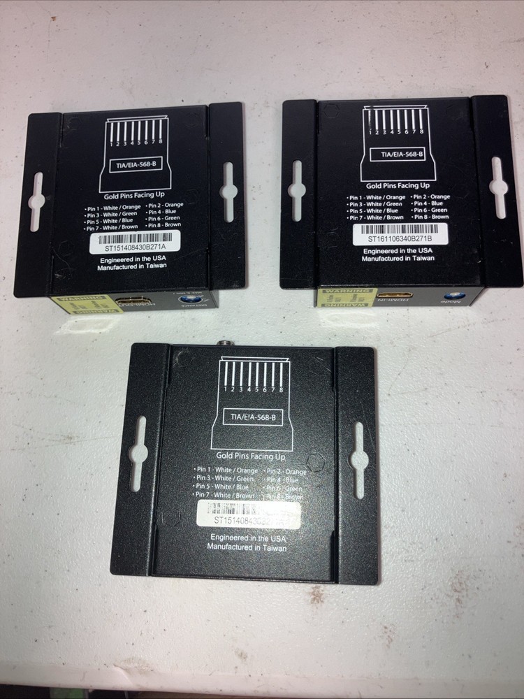 Binary B-320-1CAT-HDIR One Receiver Two Transmitters Without Power Supply