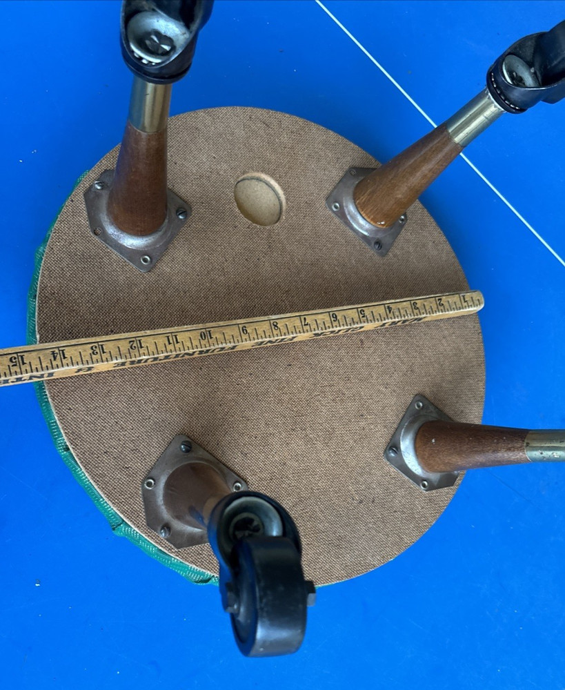 Mid-Century MODERN Small 3 Legged STOOL