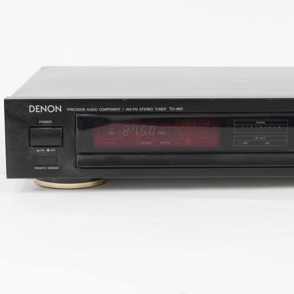Denon TU 460 Precision Audio Component Am Fm Stereo Tuner