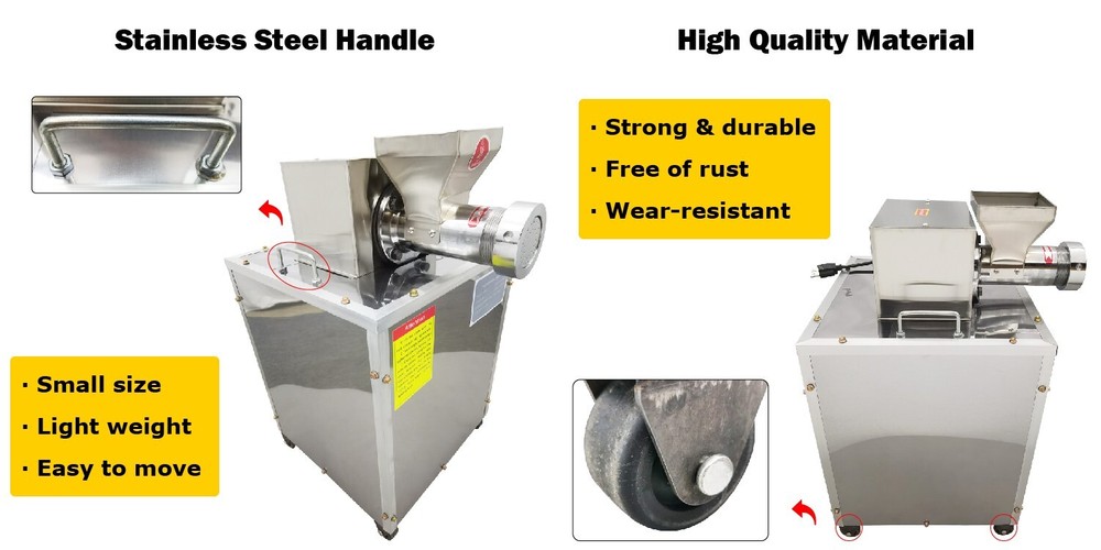 110V 2.2KW IT-IPM60 Multifunctional Pasta Machine Pasta Squeezing Machine