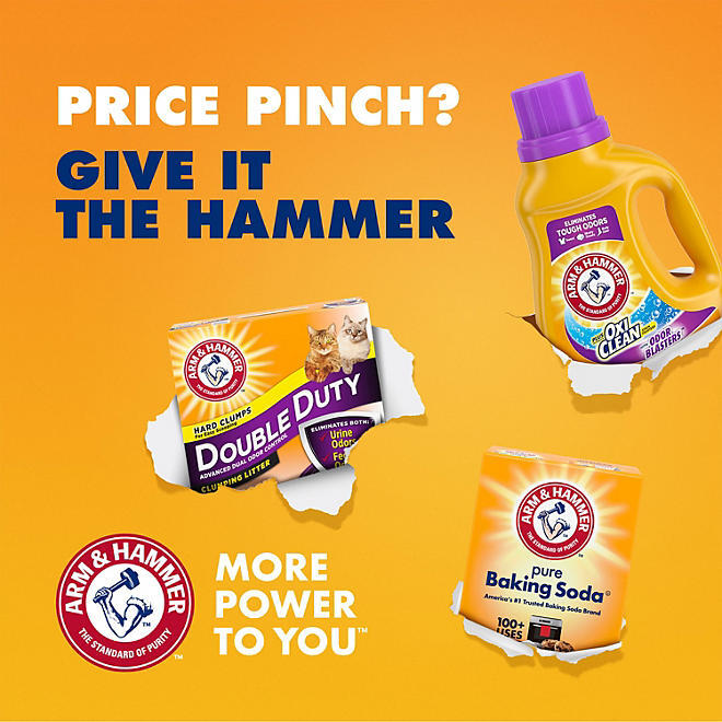 3 Pack - Arm & Hammer Pure Baking Soda, 13.5lbs.