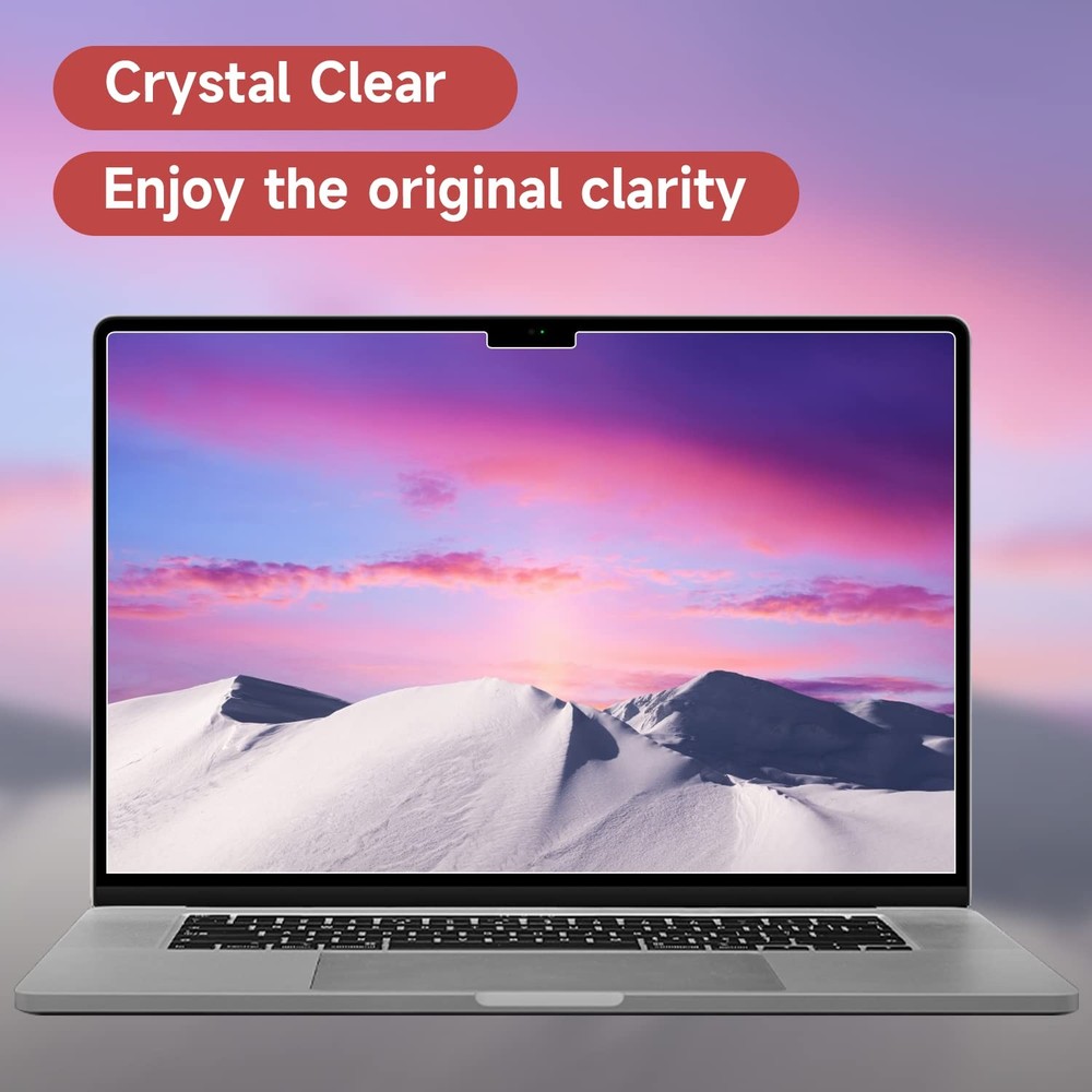2 Pack Compatible with MacBook Pro 14 Inch Screen Protector M4 M3 M2 M1 Pro/M...